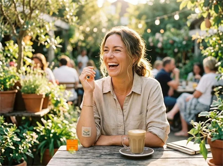 Elevated Positivity and Optimism on Smiling Model
